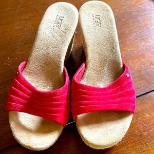Size 7 Ugg Wedges.